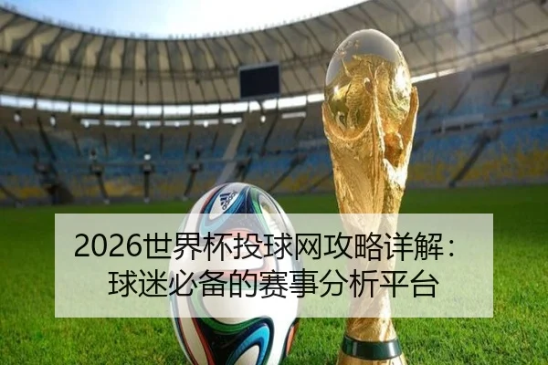 2026世界杯投球网攻略详解：球迷必备的赛事分析平台